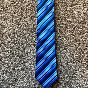 Nouveau Blue Striped Tie
